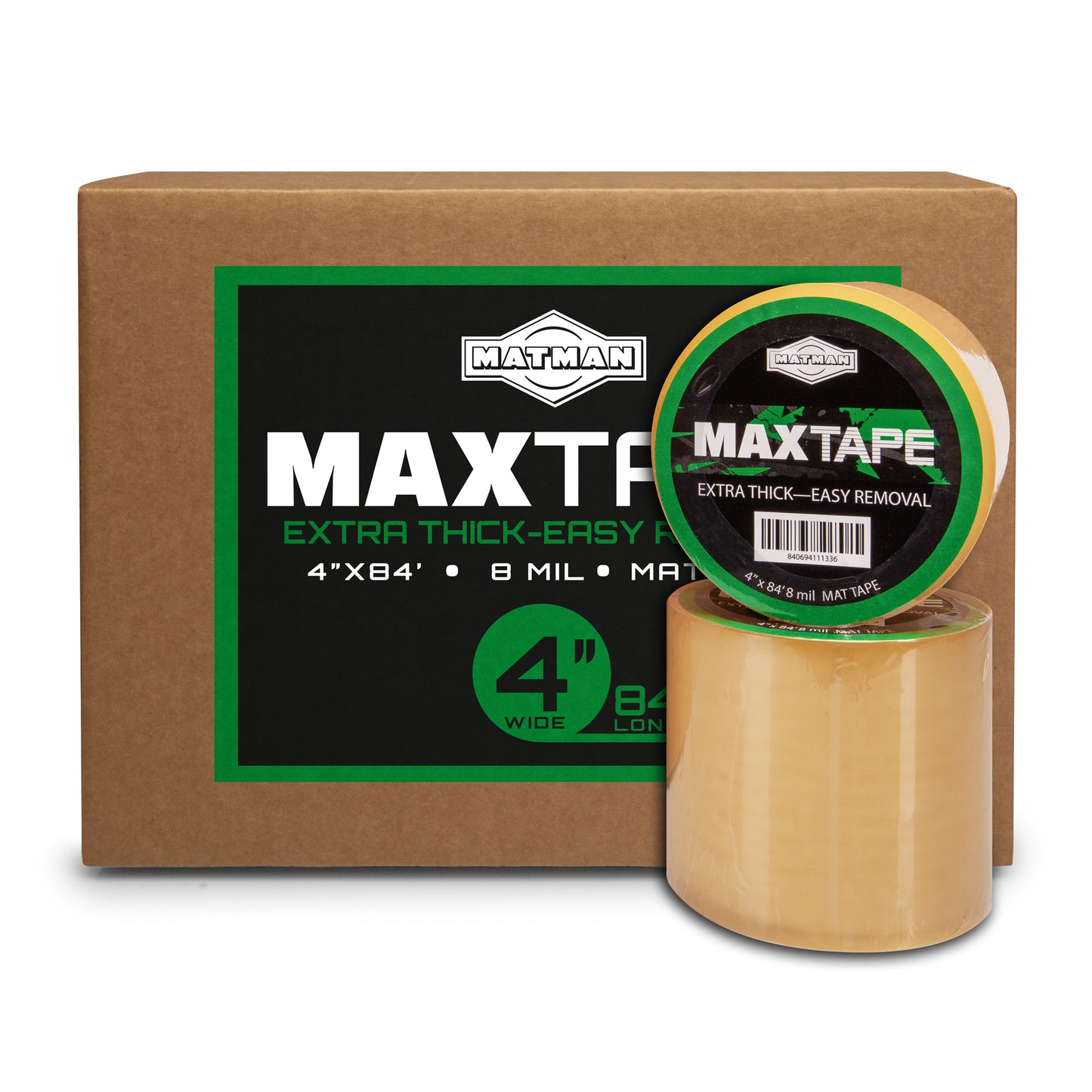 MatMan 4 Inch Mat Tape (1 Case/18 rolls)